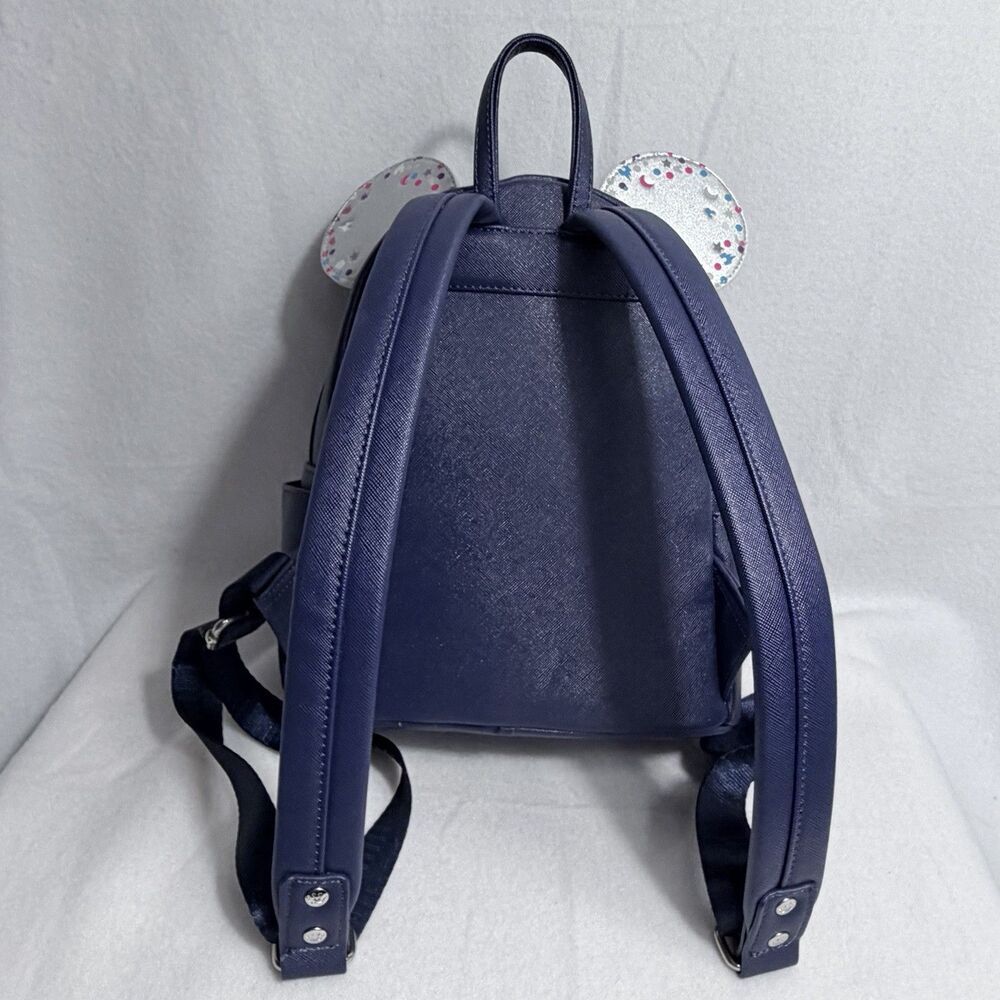 Loungefly Hong Kong Disneyland 15th Anniversary Exclusive Mini Backpack Purse - Picture 2 of 11